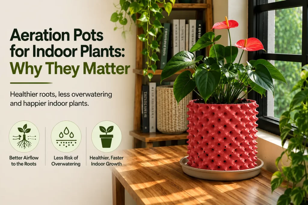Aeration Pots for Indoor Plants: Why Indoor Growing Needs Them Most 4 Aeration Pots